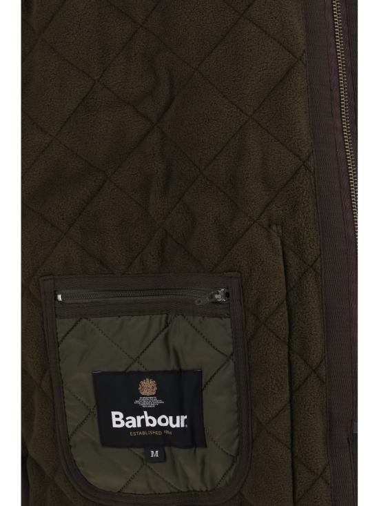 26FW 바버 폴라퀼트 지퍼인 라이너 MLI0002 OLIVE - BARBOUR