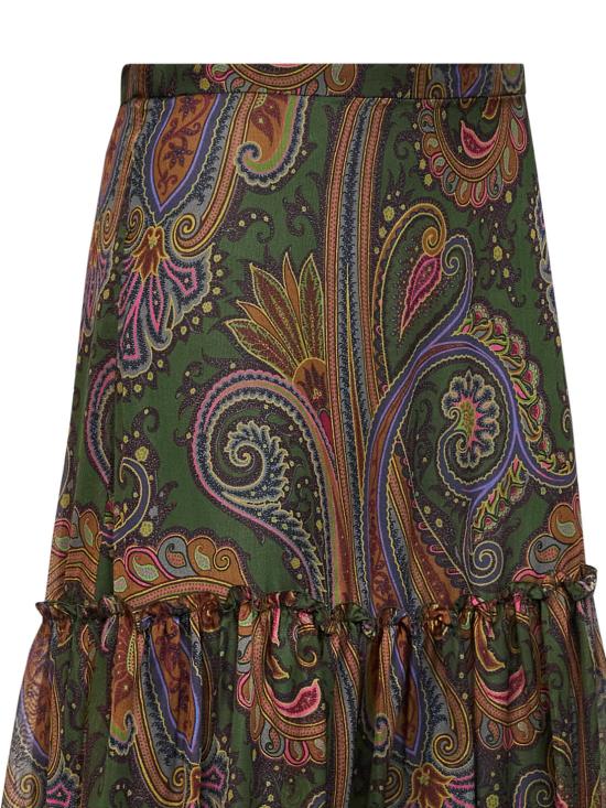 26FW 에트로 스커트 WRFA021699SP11HX0893 GREEN - ETRO