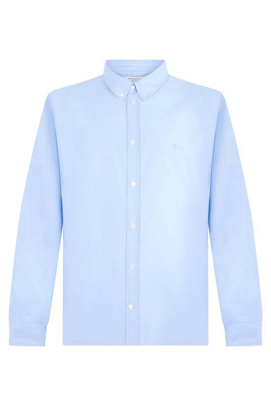 26SS 메종키츠네 셔츠 QM00422WC5081 BLUE