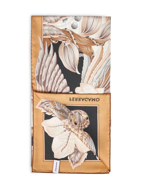 26FW 살바토레 페라가모 머플러/스카프 310243FOAMAZZONIA795118 BEIGE - SALVATORE FERRAGAMO