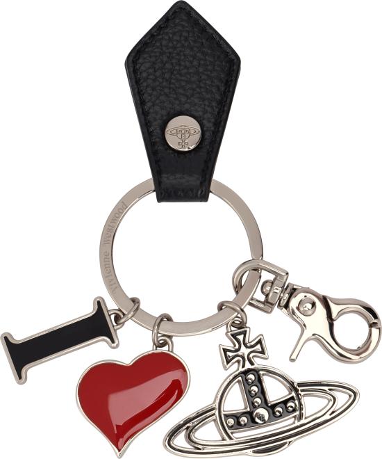 26SS 비비안웨스트우드 키지갑 8203011EU BLACK - VIVIENNE WESTWOOD
