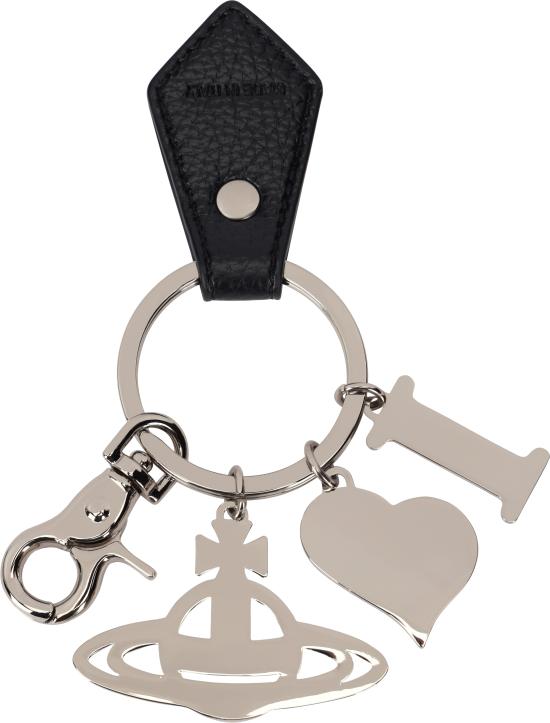26SS 비비안웨스트우드 키지갑 8203011EU BLACK - VIVIENNE WESTWOOD