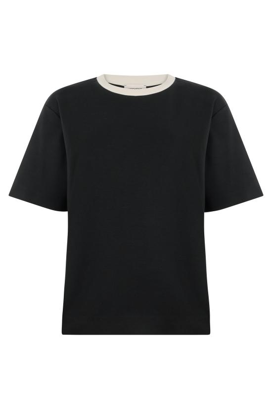 26FW 위켄드막스마라 폴로 티셔츠 WKDMULTID BLACK