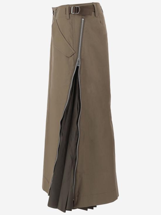 26FW 사카이 스커트 08580 BEIGE - SACAI