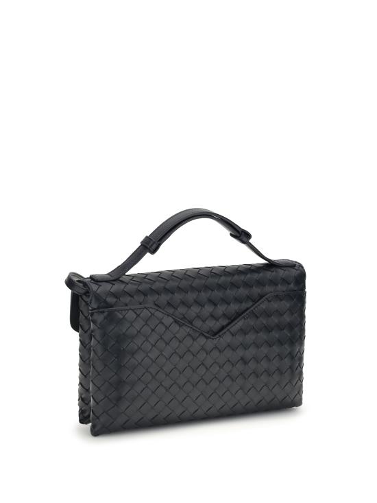 26SS 보테가베네타 노트 락 크로스바디백 817191V08Z0 BLACK - BOTTEGA VENETA