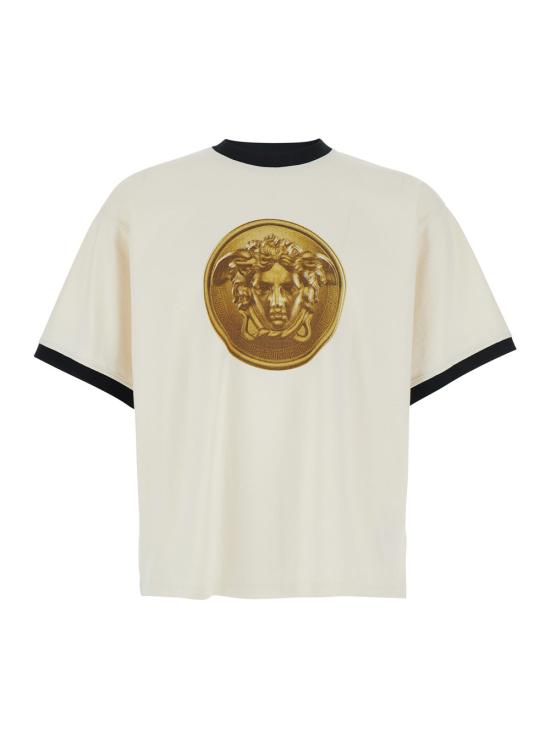 26FW 베르사체 탑 1026093 WHITE