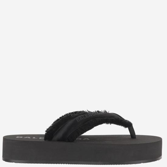 26SS 발렌시아가 플랫 슈즈 870111 BLACK