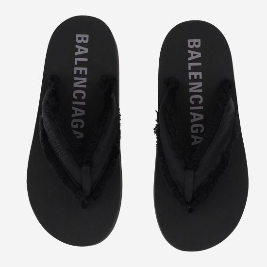 26SS 발렌시아가 플랫 슈즈 870111 BLACK - BALENCIAGA