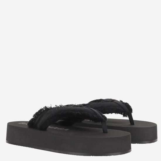 26SS 발렌시아가 플랫 슈즈 870111 BLACK - BALENCIAGA