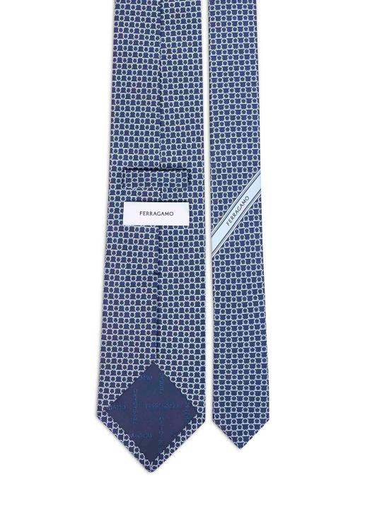26FW 살바토레 페라가모 넥타이 3514455CARATO794583 BLUE - SALVATORE FERRAGAMO