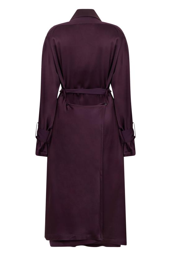  빅토리아 베컴 트렌치 코트 1125WCT006129A PURPLE - VICTORIA BECKHAM
