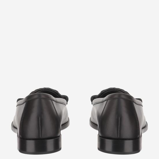 26FW 보테가베네타 플랫 슈즈 876126 BLACK - BOTTEGA VENETA