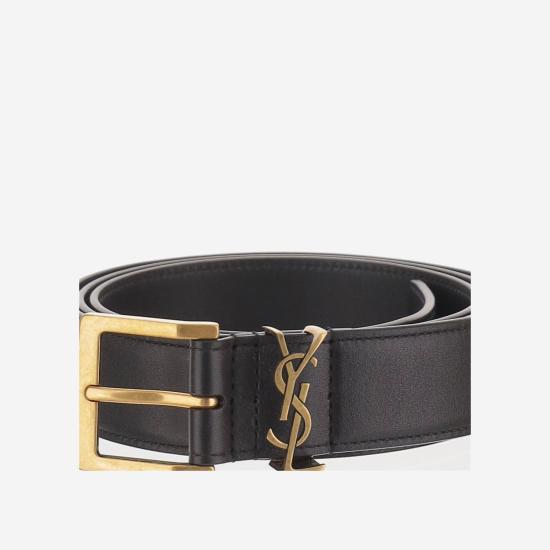 26FW 생로랑 벨트 864585 BLACK - SAINT LAURENT