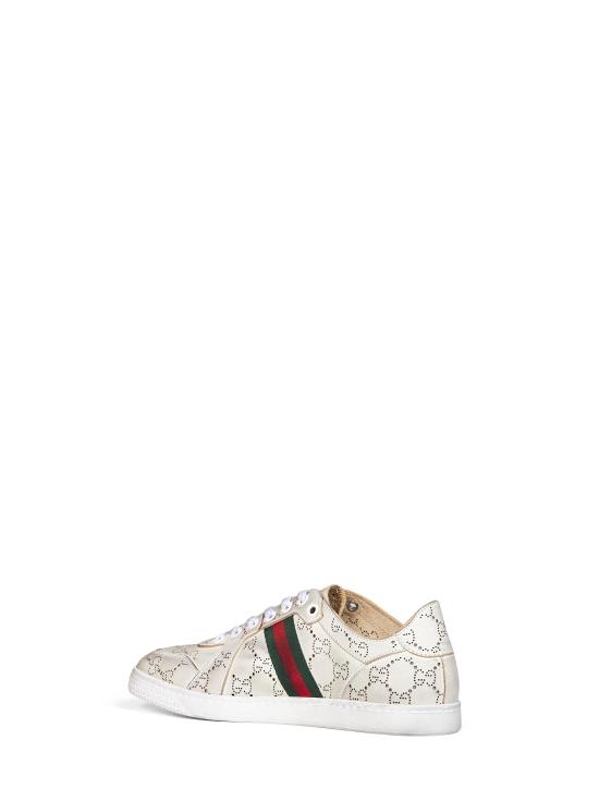 26FW 구찌 스트레치 로우탑 스니커즈 865050AAGGP9166 BEIGE - GUCCI