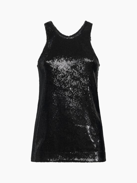 26SS 토템 민소매 티셔츠 261WRT0731FB0593 001 BLACK