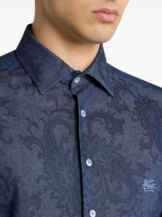  에트로 셔츠 MRIB000299SA5S6 BLUE - ETRO