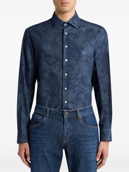  에트로 셔츠 MRIB000299SA5S6 BLUE - ETRO