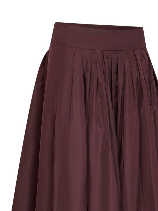 26FW 막스마라 스커트 2629106021600SMMROMINA014 BURGUNDY - MAX MARA
