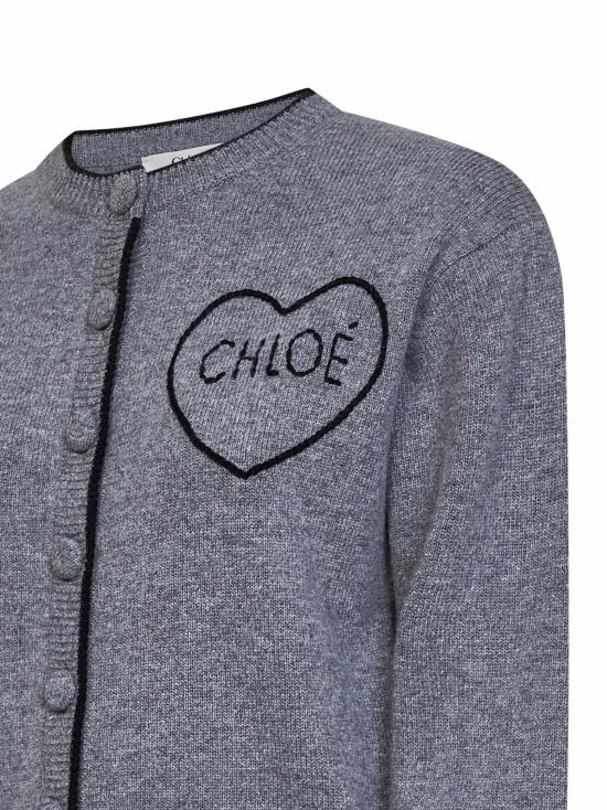 26FW 끌로에 니트웨어 CH26AMC15710012 GRAY - CHLOE