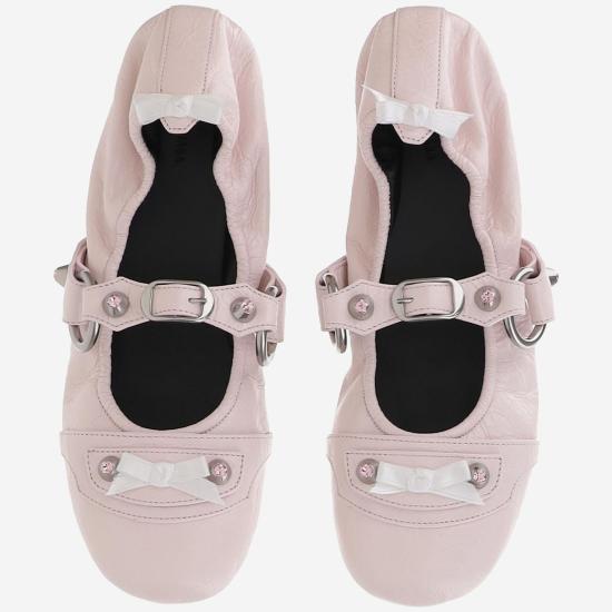 26SS 발렌시아가 플랫 슈즈 864665 PINK - BALENCIAGA