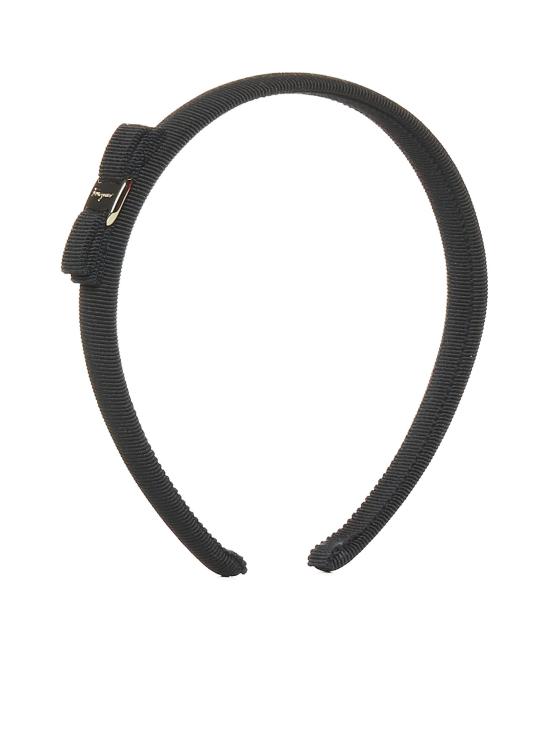 26FW 살바토레 페라가모 헤어 액세서리 340086PTAVARAPI430314 BLACK - SALVATORE FERRAGAMO
