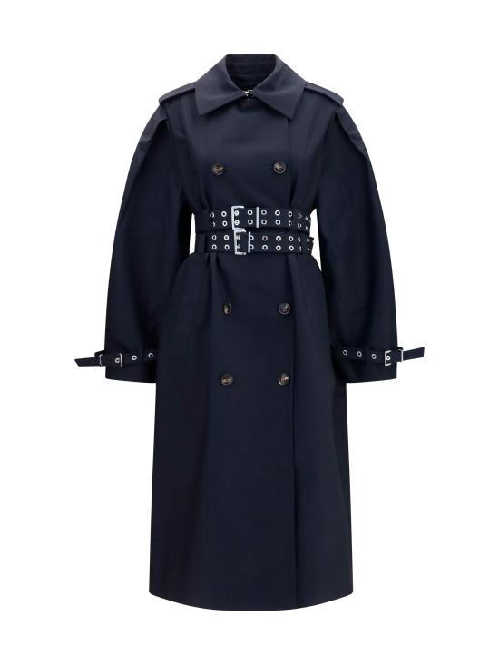 26FW 가니 트렌치 코트 A1010222 BLACK - GANNI