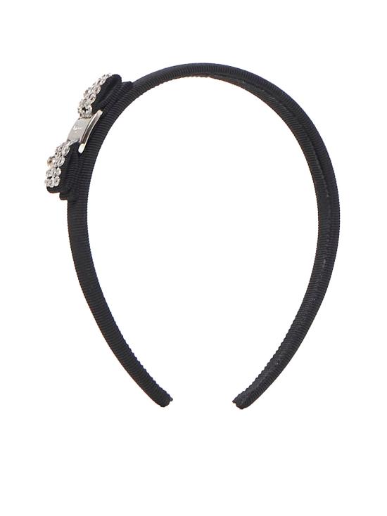 26FW 살바토레 페라가모 헤어 액세서리 347581PTAGROSSTR2713034 BLACK - SALVATORE FERRAGAMO