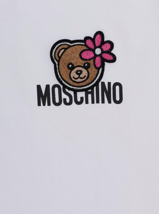 26SS 모스키노 폴로 티셔츠 HAM03PLAA02 WHITE - MOSCHINO