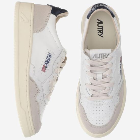 26SS 오트리 메달리스트 로우 스니커즈 AULMLS28 WHITE - AUTRY