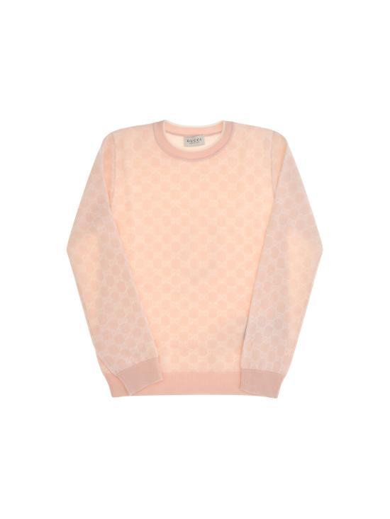 26FW 구찌 GG 자카드 스웨터 834349XKEZO PINK