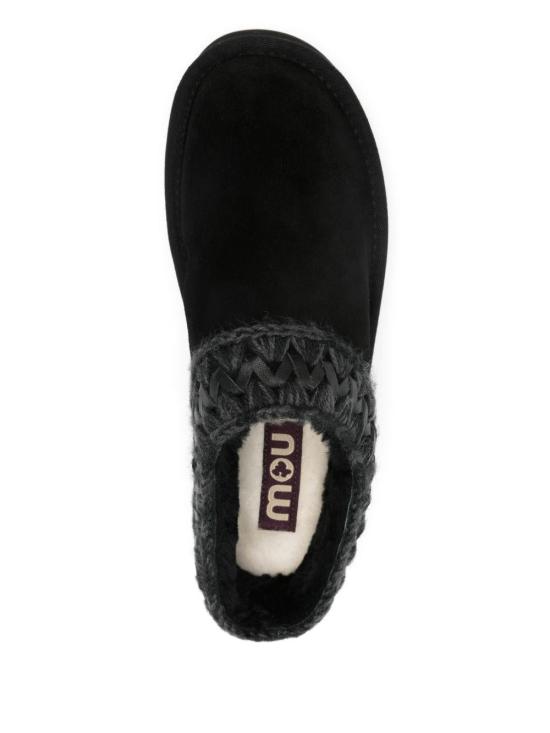  모우 뮬/슬리퍼 FW681009A BLACK - MOU