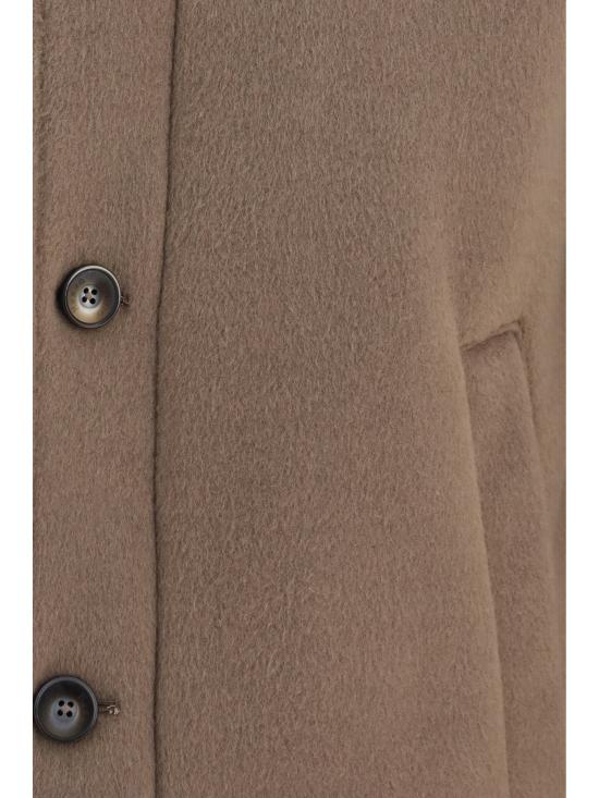 26FW 에르노 후드 버튼 여밈 재킷 GI00114UR12910 BROWN