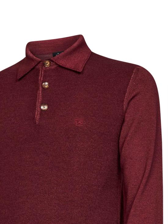 26FW 에트로 셔츠 MRKN0014AU11HR0367 BURGUNDY - ETRO