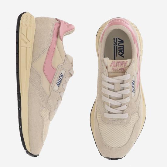 26FW 오트리 릴윈드 스니커즈 WWLWUT61 BEIGE - AUTRY