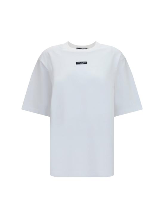 26FW 돌체앤가바나 폴로 티셔츠 F8V78THU7MA WHITE - DOLCE & GABBANA