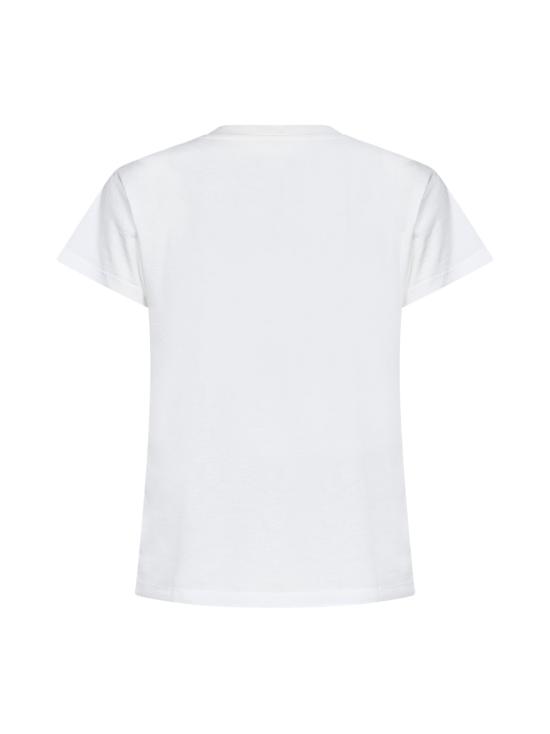 26FW MM6 메종마르지엘라 뉴메릭 코튼 저지 티셔츠 S52GC0327M20258101 WHITE - MM6 MAISON MARGIELA