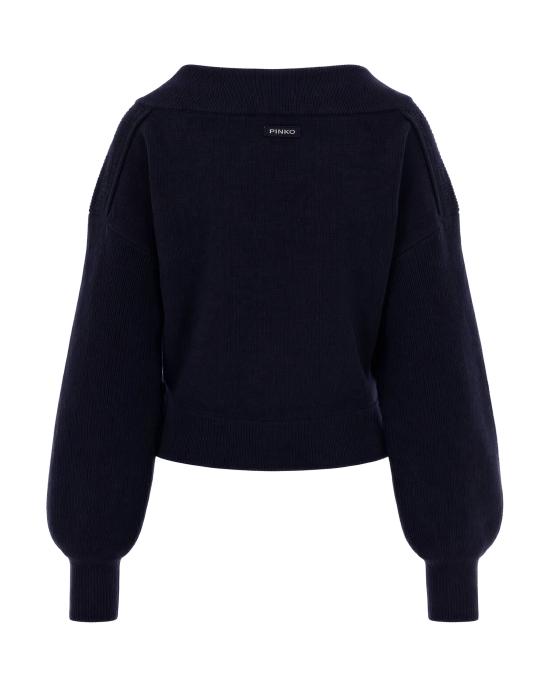 26FW 핑코 스웨터 107874 NAVY - PINKO