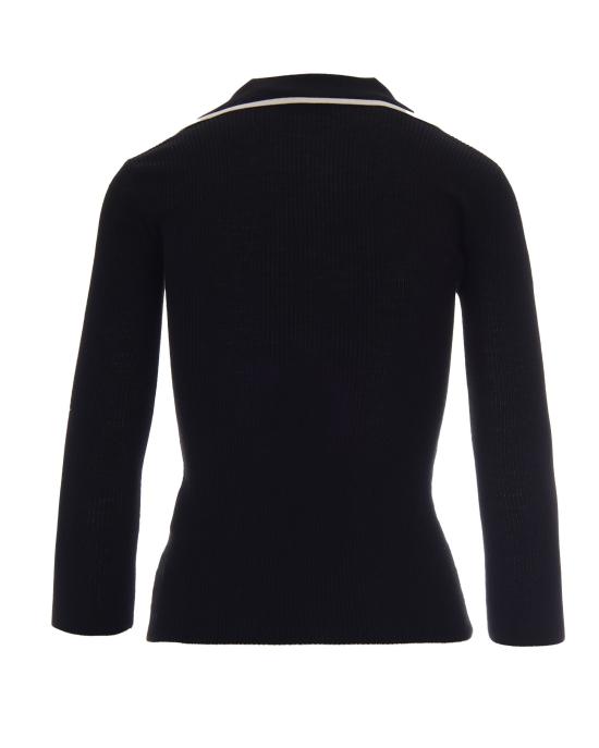 26FW 엘리자베타프랜치 폴로 티셔츠 MK17B66E2 BLACK - ELISABETTA FRANCHI