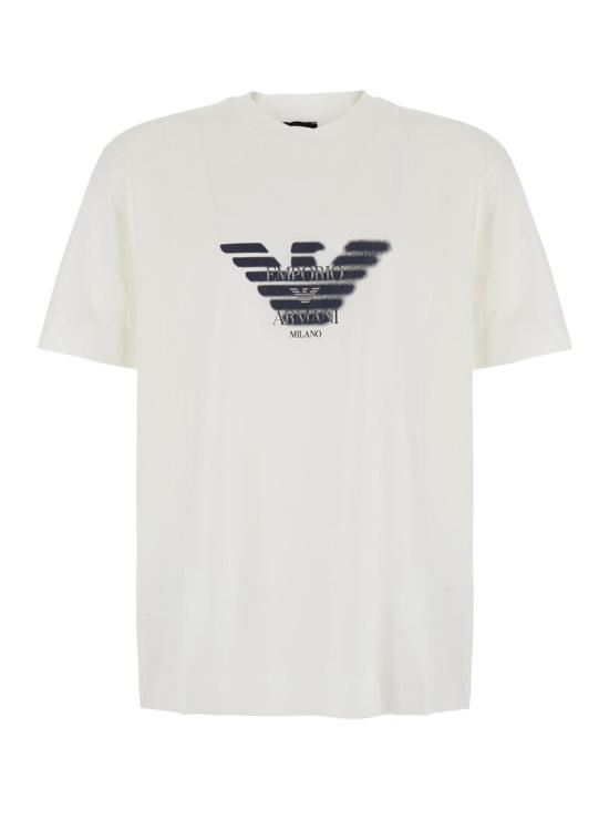 26FW 엠포리오 아르마니 탑 EM006765 WHITE