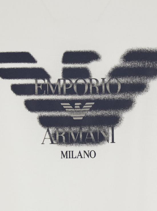 26FW 엠포리오 아르마니 탑 EM006765 WHITE - EMPORIO ARMANI