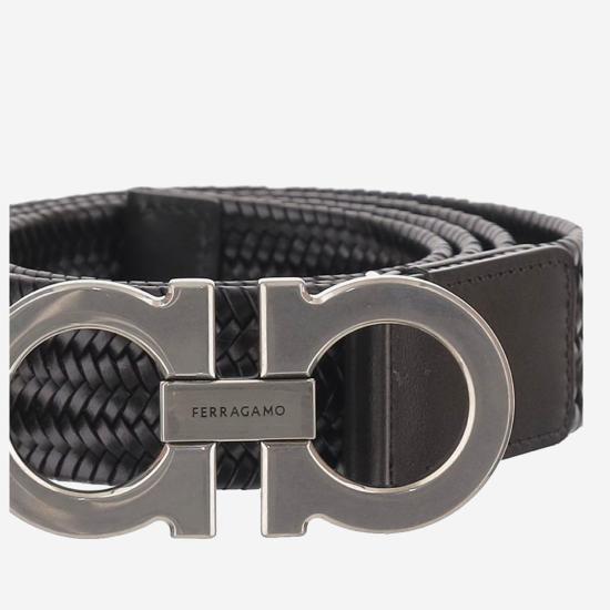 26FW 살바토레 페라가모 벨트 670737 BLACK - SALVATORE FERRAGAMO
