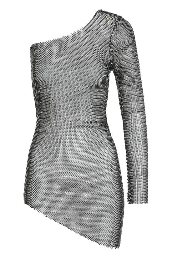  산타 브랜즈 원피스 ONE SLEEVE DRESS BLACK