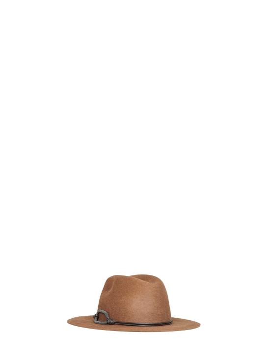 26FW 브루넬로 쿠치넬리 모자 MCAP90233 C2870 BROWN - BRUNELLO CUCINELLI