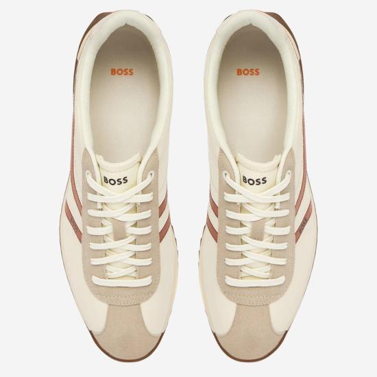 26SS 휴고보스 스니커즈 50562818 BEIGE - HUGO BOSS