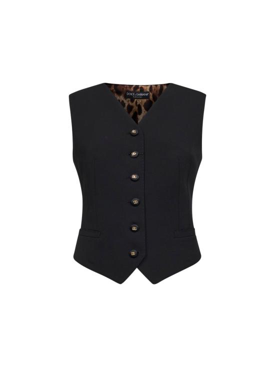 26FW 돌체앤가바나 민소매 티셔츠 F79H6TGDDPSN0000 BLACK