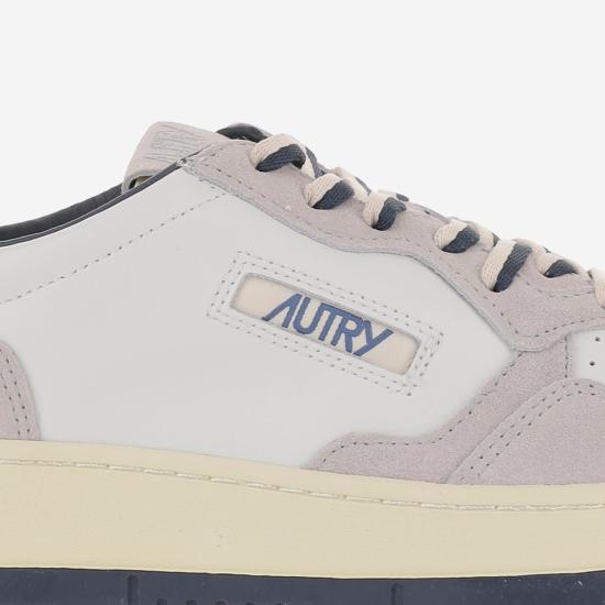 26SS 오트리 메달리스트 로우 스니커즈 AULMBW04 NAVY - AUTRY