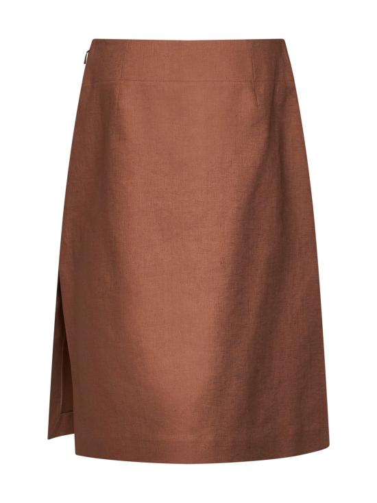 26FW 펜디 스커트 FQ7751AWAIF1WX4 BROWN - FENDI