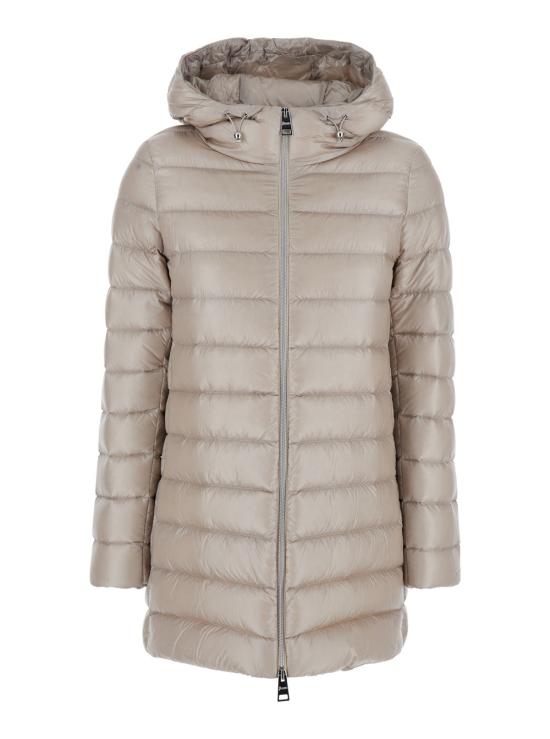 26FW 에르노 나일론 울트라라이트 리조트 A 셰이프 다운 자켓 PI00133DR BEIGE