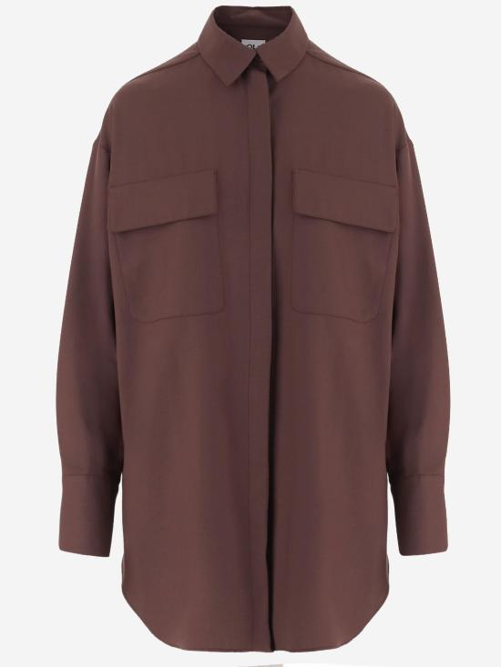 26FW 큐엘투 셔츠 GLADYS BURGUNDY