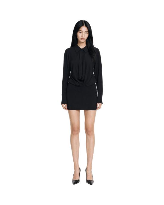26FW 안다마네 셔츠 T200107A BLACK - ANDAMANE